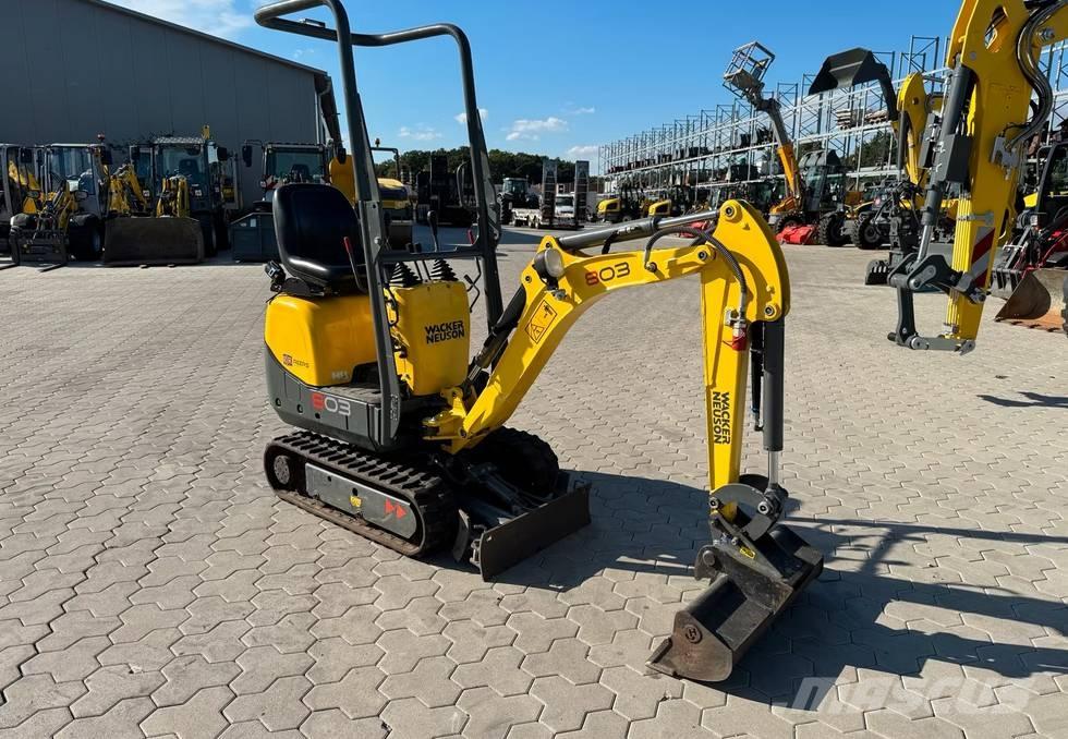 Wacker Neuson 803 Bageri gusjeničari
