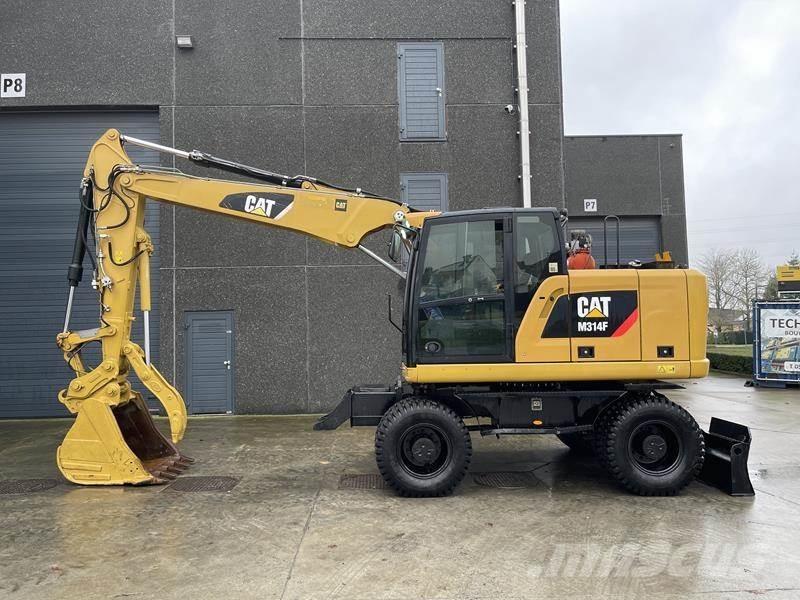 CAT M 314 F Bageri na kotačima