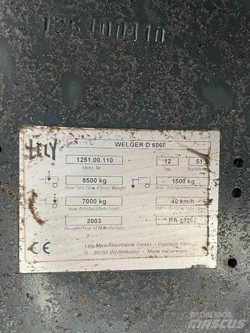 Welger D6060 Balirke za kockaste bale