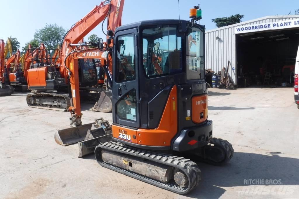 Hitachi ZX 33 U-6 Mini bageri <7t