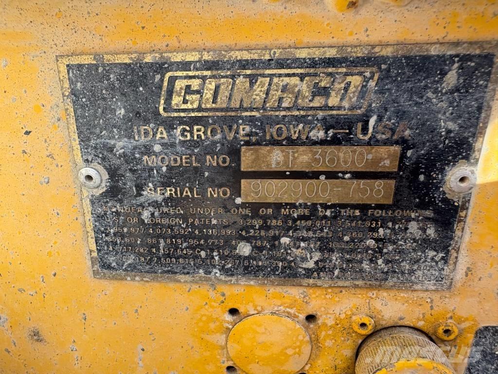 Gomaco GT 3600 Betonski finišeri