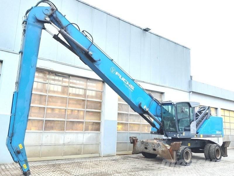 Fuchs MHL 350 F Bageri za manipuliranje materijalom / otpadom