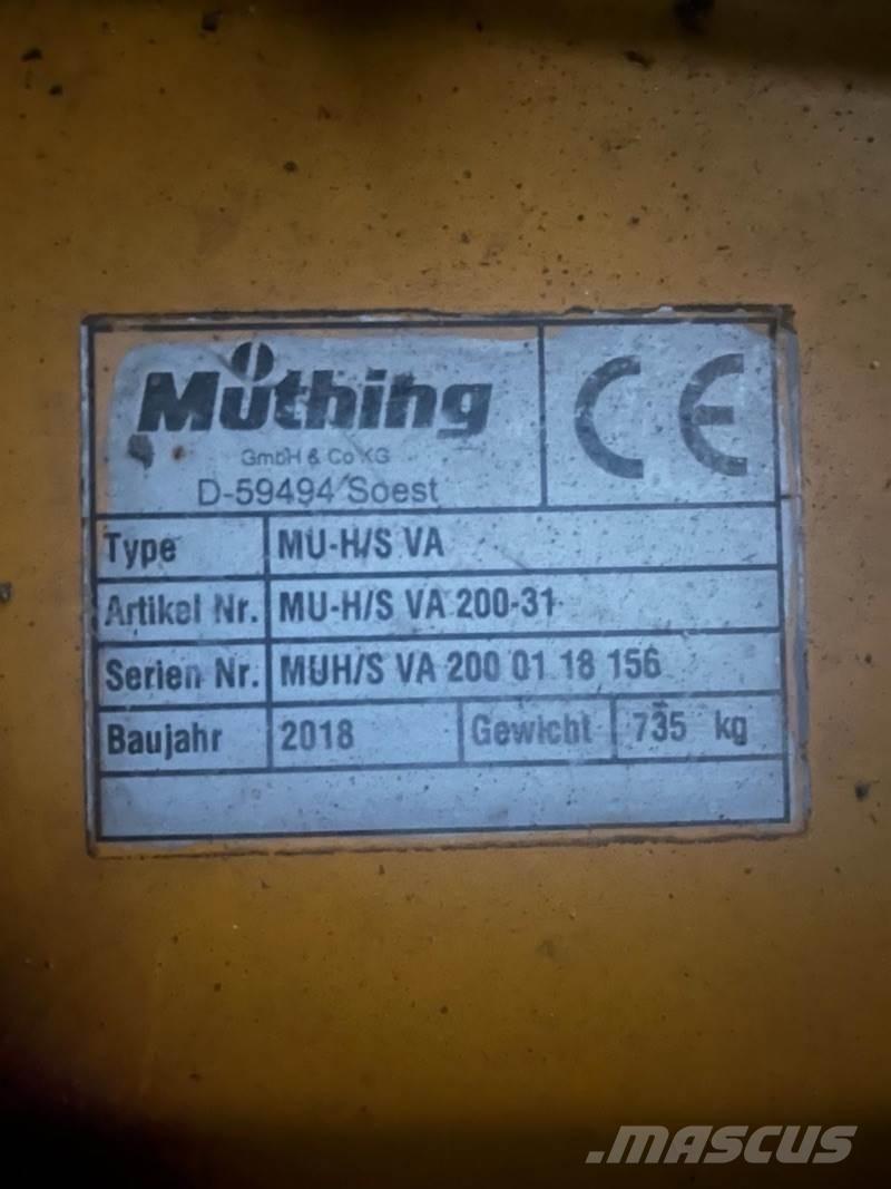 Müthing MU- H/S V A Ostala oprema za žetvu stočne hrane