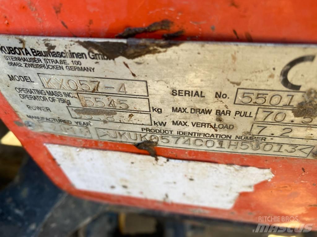 Kubota KX 057-4 Mini bageri <7t