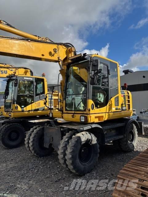 Komatsu PW 148-8 Bageri na kotačima