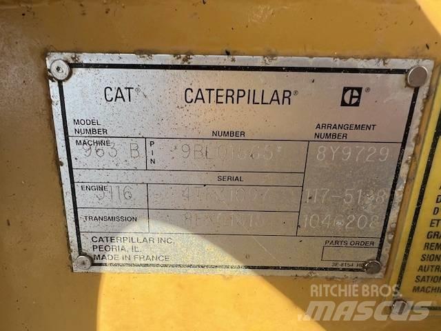 CAT 963 B Utovarivači gusjeničari