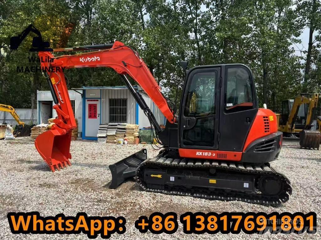 Kubota KX 183-3 Mini bageri <7t