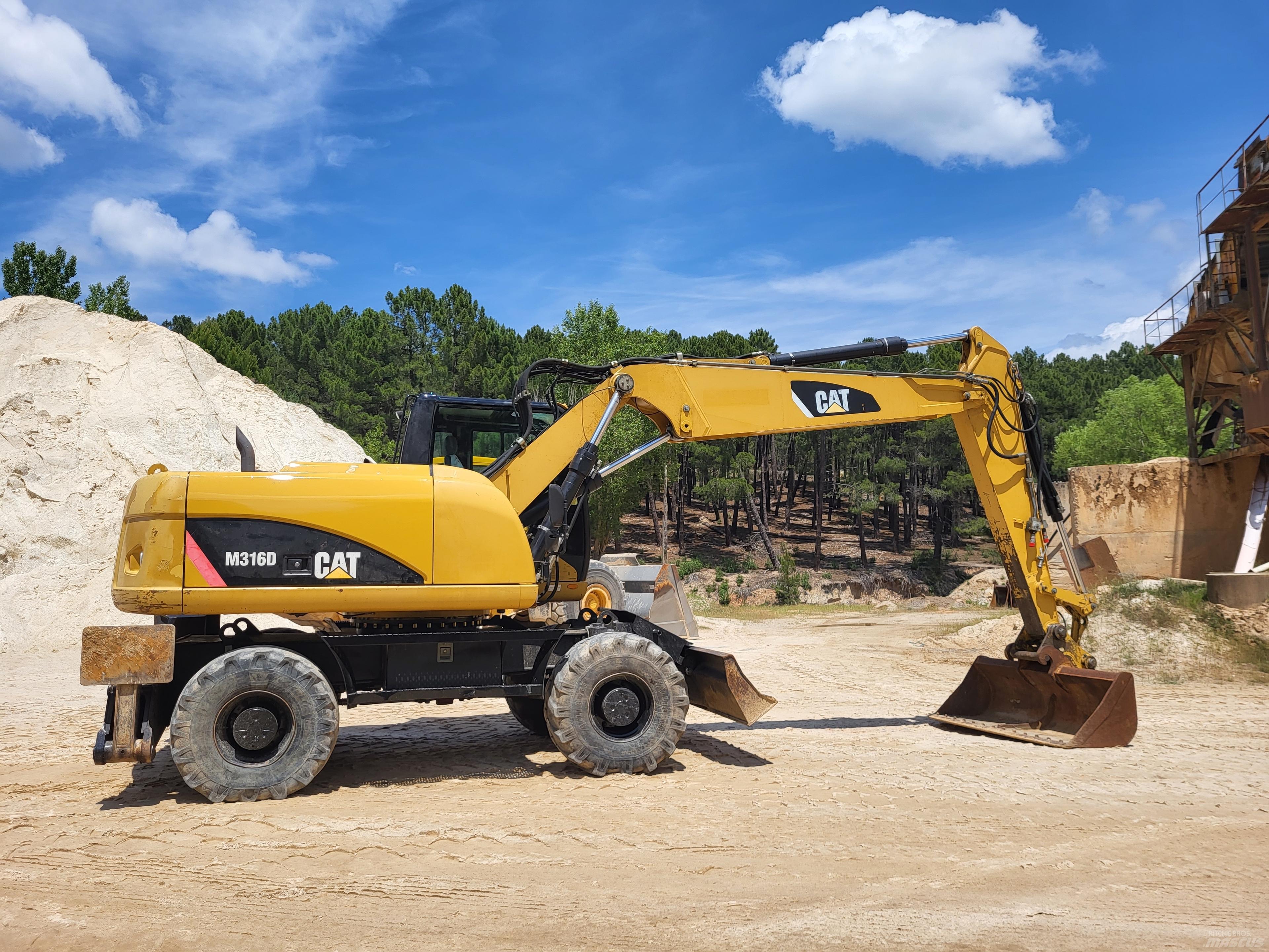 CAT 316d Bageri na kotačima