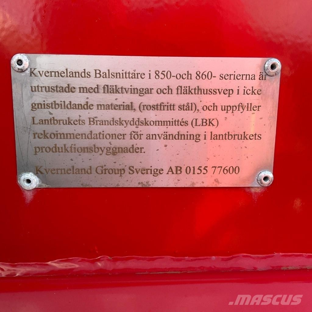 Kverneland 852 Rezači za bale, rezači i mašine za odmotavanje bala