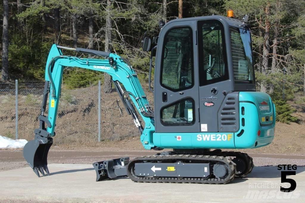 Sunward SWE 20 F Mini bageri <7t