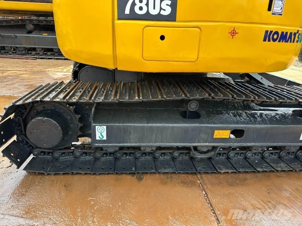Komatsu PC 78 US-6N0 Bageri gusjeničari