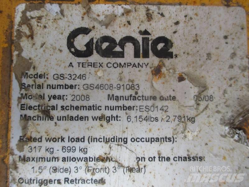 Genie GS 3246 Škaraste platforme