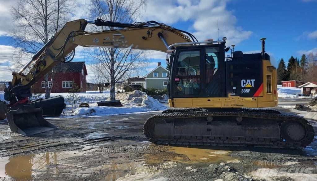 CAT 335 F L CR Bageri gusjeničari