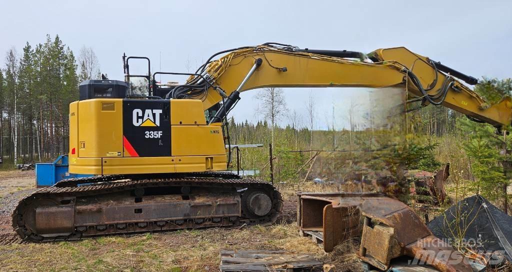 CAT 335 F L CR Bageri gusjeničari
