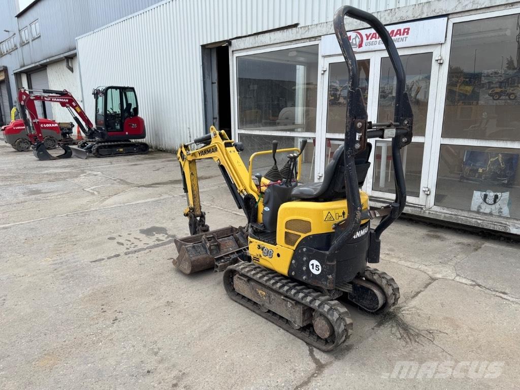 Yanmar SV08 (1C171) Mini bageri <7t