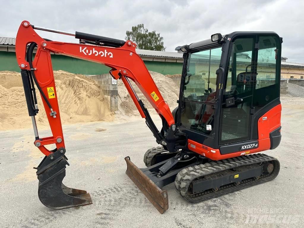 Kubota kx 027-4 Mini bageri <7t