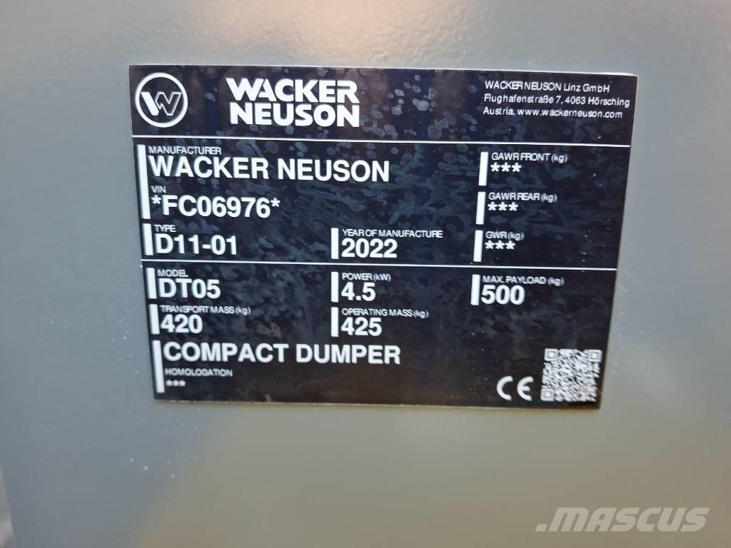 Wacker Neuson DT 05 Demperi na gusjenice