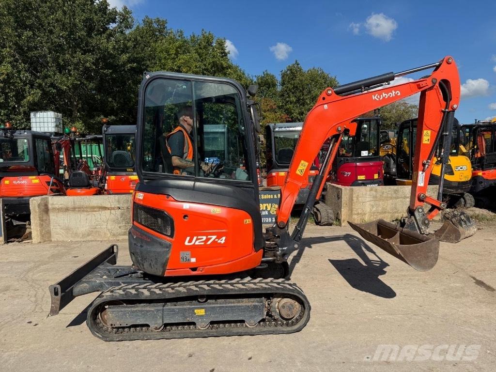 Kubota U 27-4 Mini bageri <7t