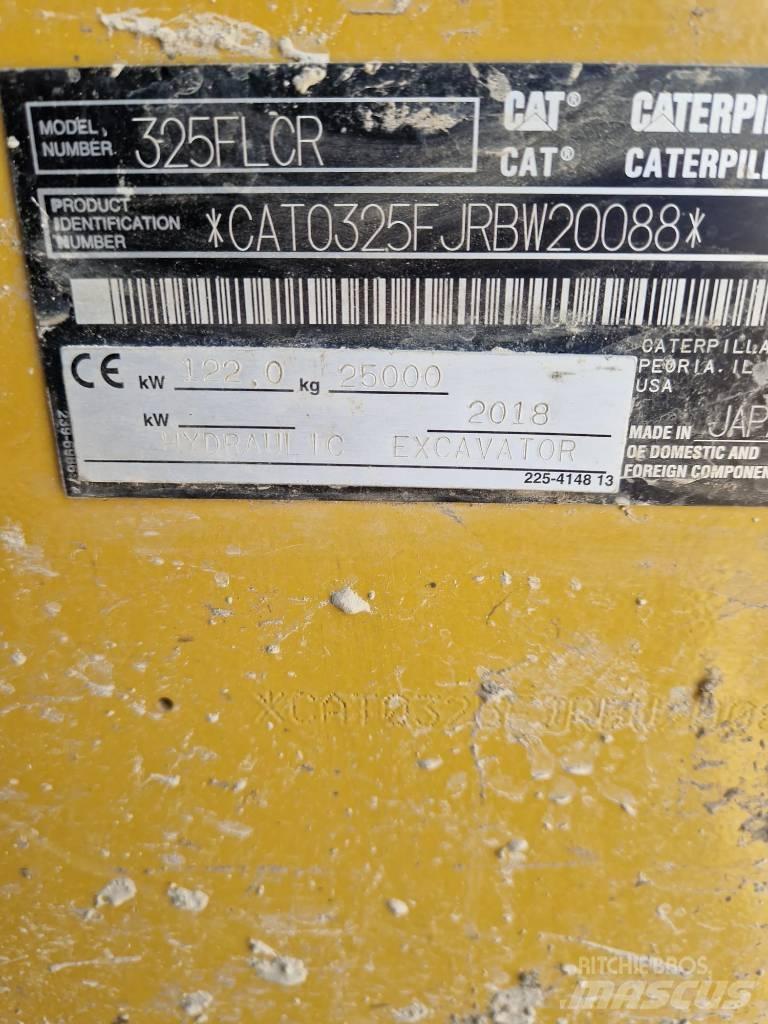 CAT 325 F Bageri gusjeničari