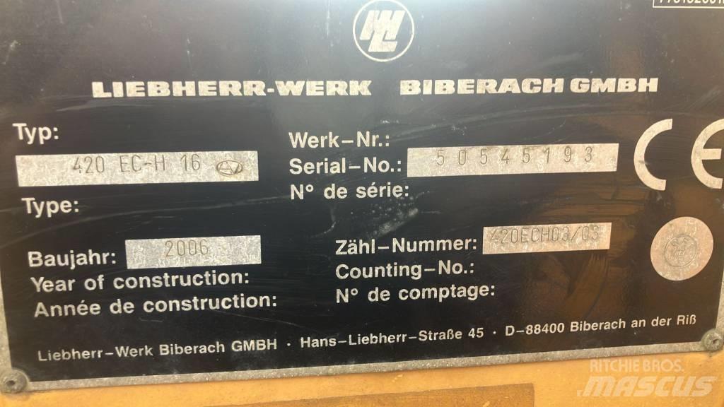 Liebherr 420 EC-H16 Toranjski kranovi