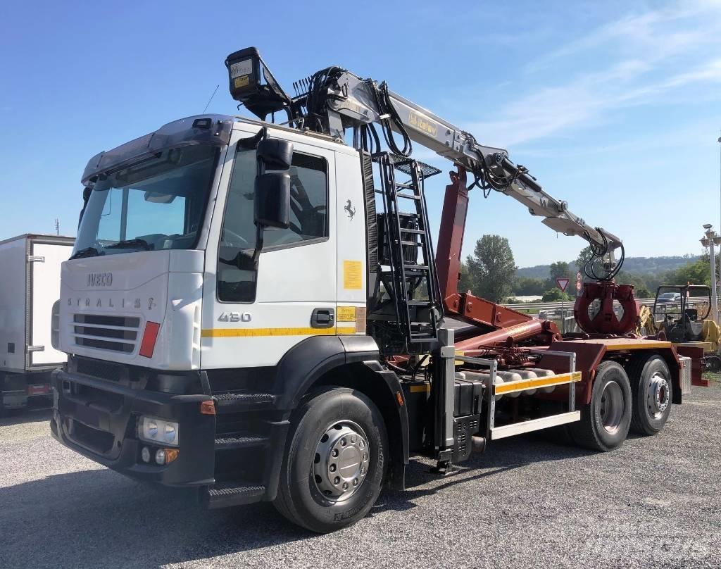 Iveco Stralis 430 Demontažnii kamioni za podizanje kabela