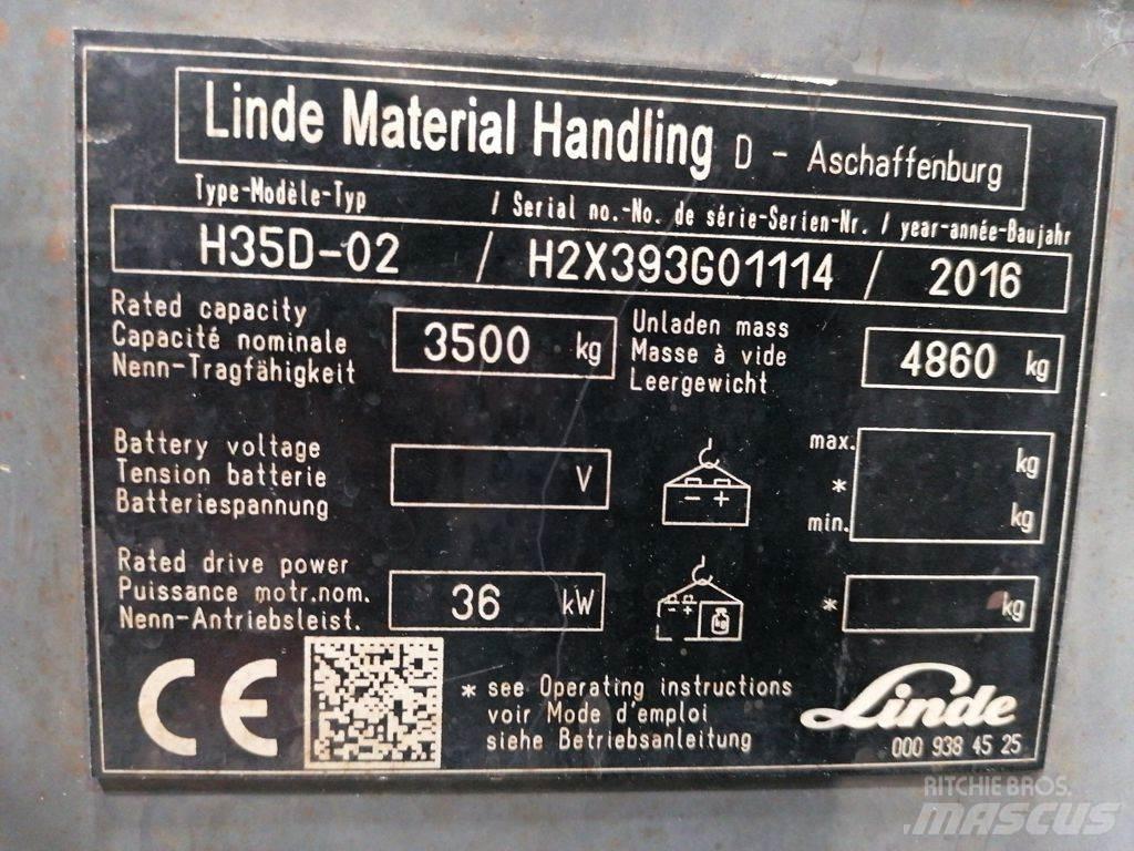 Linde H35D-02 Dizelski viličari