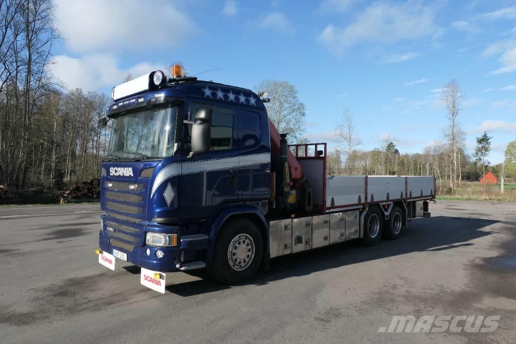 Scania G450 6x2 Kamioni sa kranom