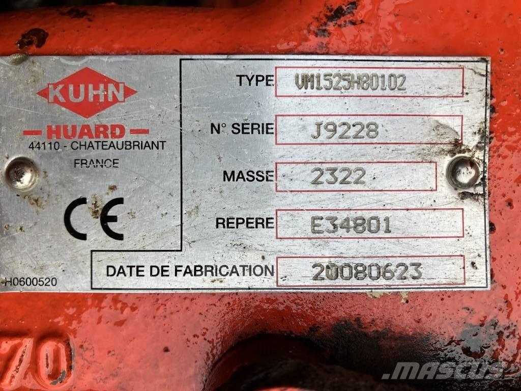 Kuhn Vari-Master 152 Plugovi okretači