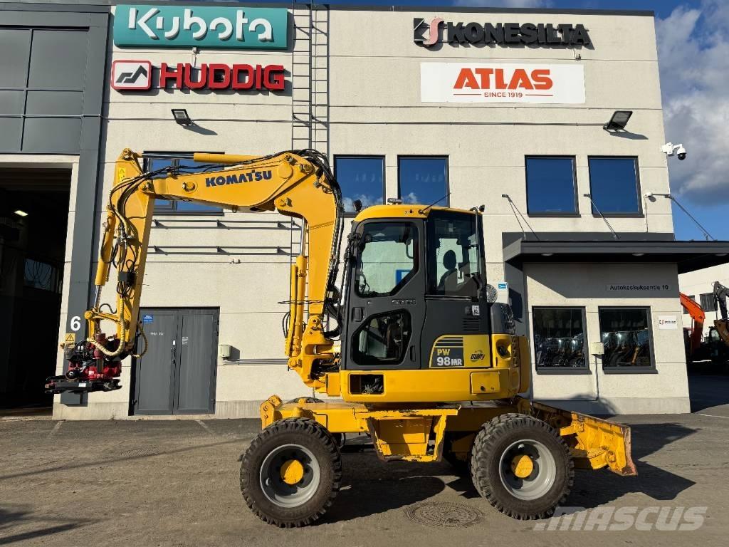 Komatsu PW 98 MR-6 Bageri na kotačima