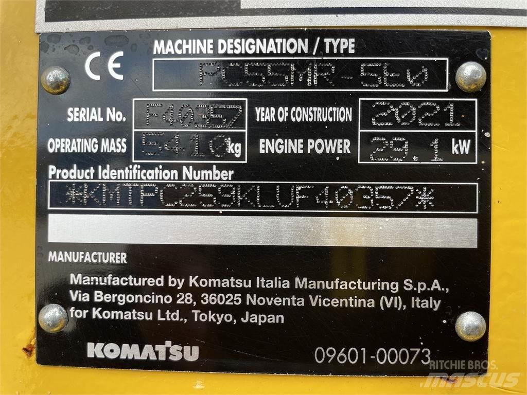 Komatsu PC55MR-5 Bageri na kotačima