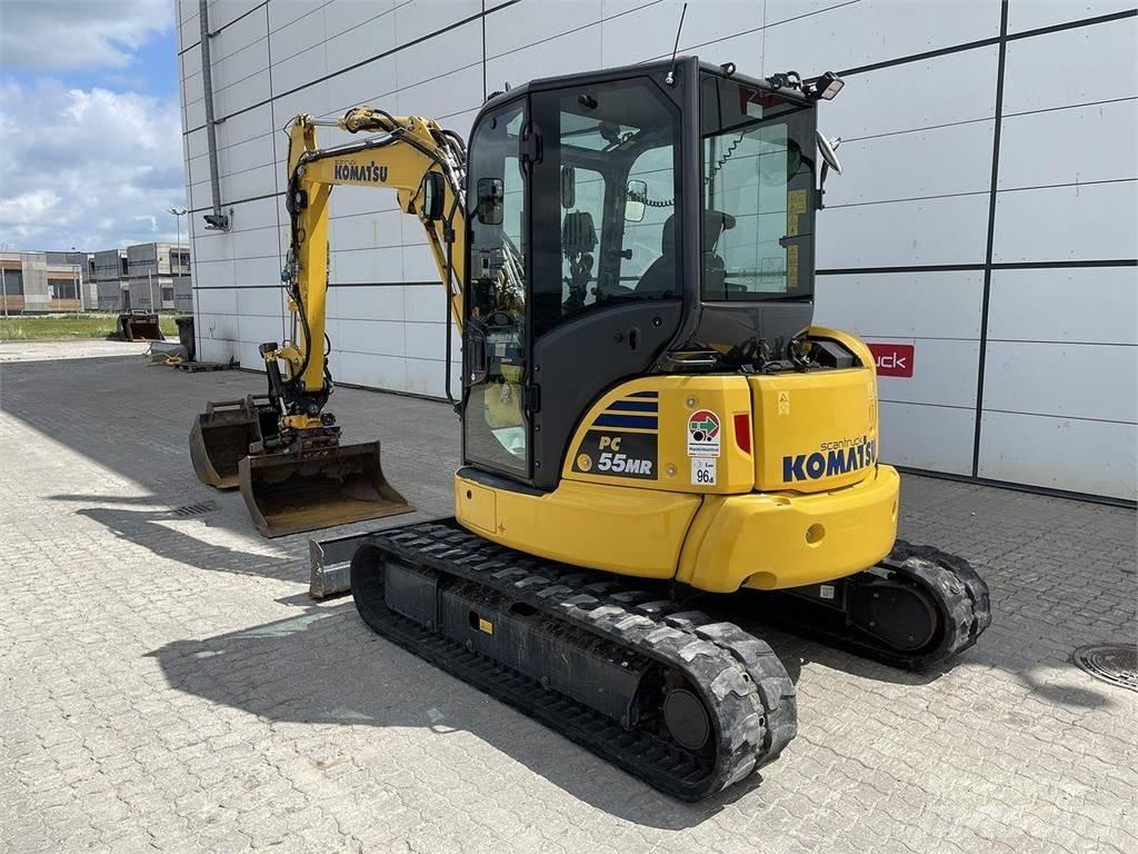 Komatsu PC55MR-5 Bageri na kotačima