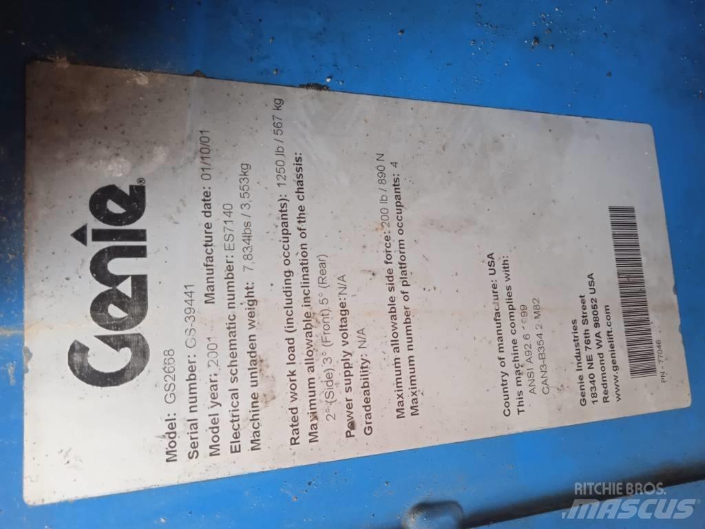 Genie GS 2668 RT Škaraste platforme