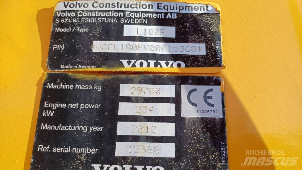 Volvo L 180 F Utovarivači na kotačima