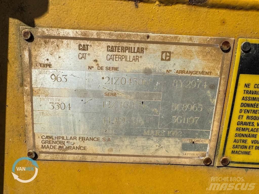 CAT 963 Utovarivači gusjeničari