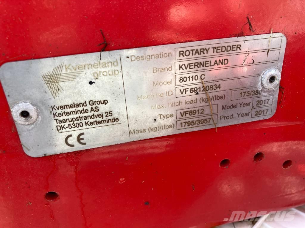Kverneland 80110C Okretači i sakupljači sijena