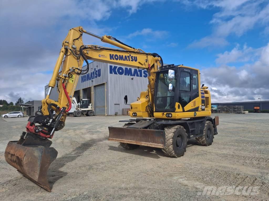 Komatsu PW158-11 Bageri na kotačima