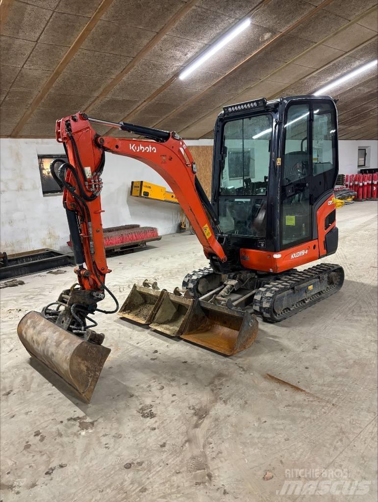 Kubota KX 19-4 Mini bageri <7t