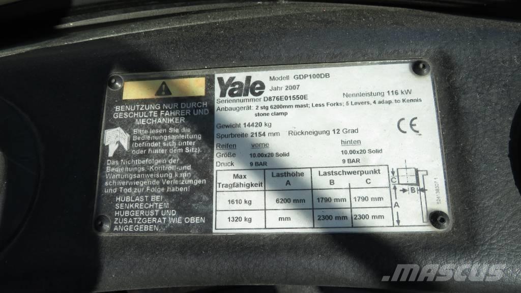 Yale GDP 100 DB Dizelski viličari