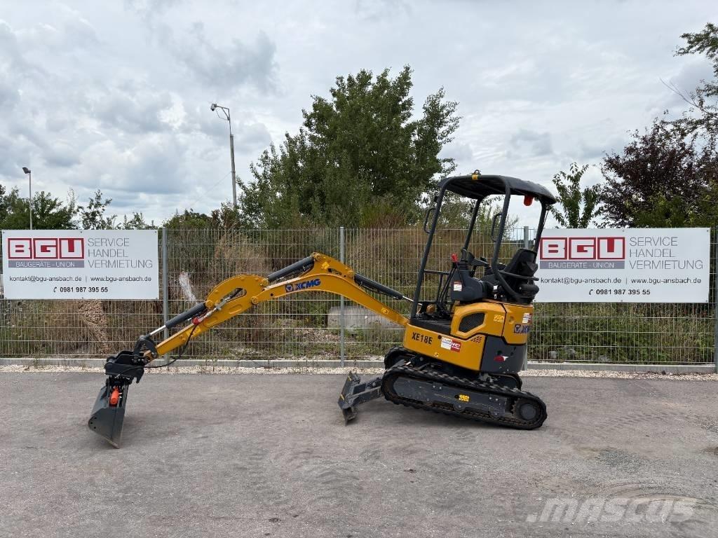XCMG XE 18 E Mini bageri <7t