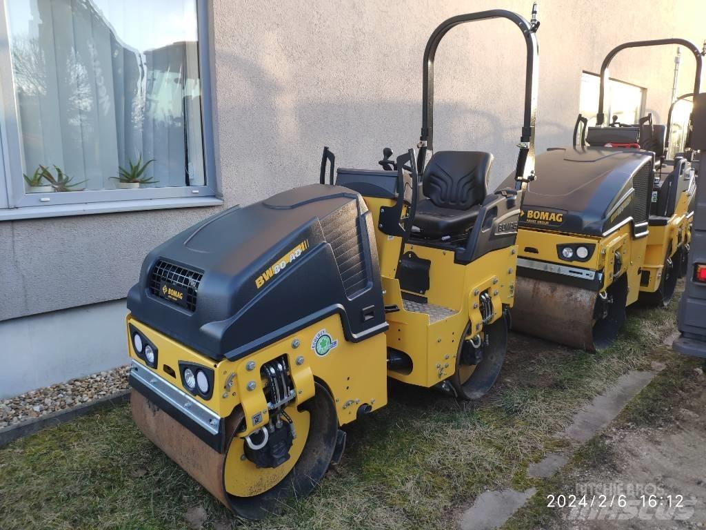 Bomag BW 80 AD-5 Valjci sa dvojnim bubnjem