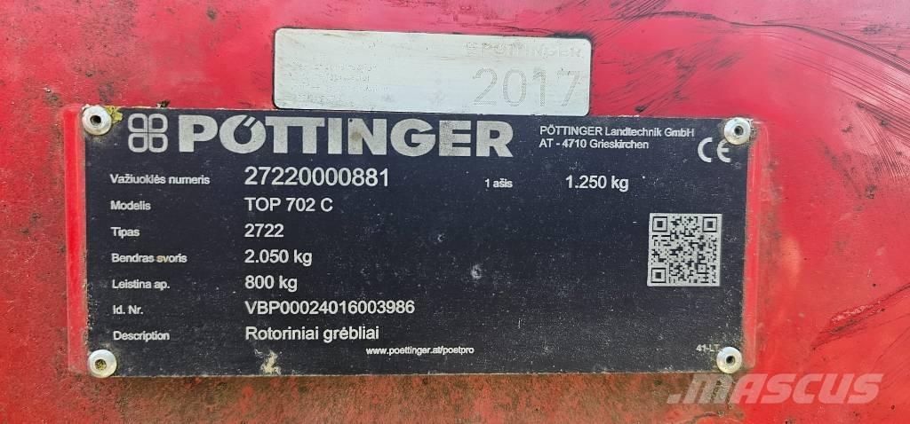 Pöttinger TOP 702C Okretači i sakupljači sijena