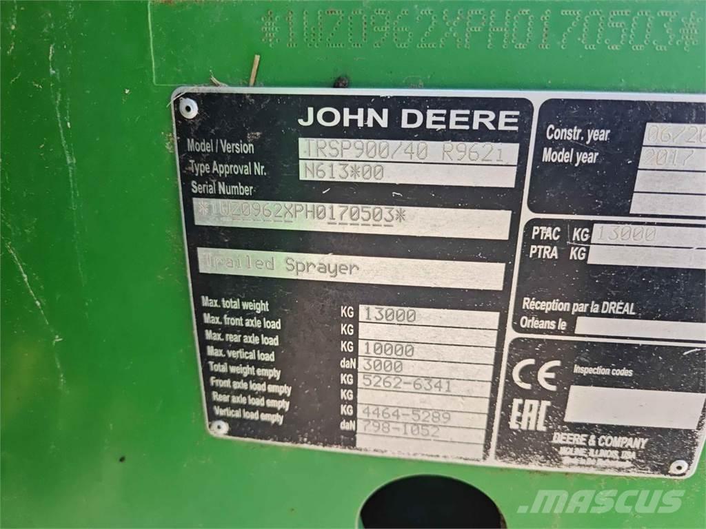 John Deere R962i Vučene prskalice