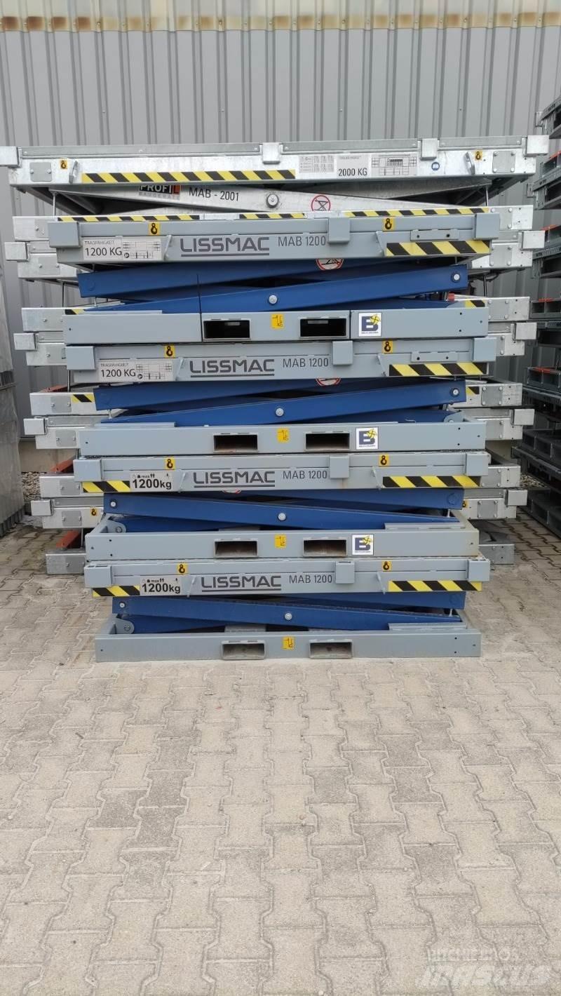 Lissmac MAB 1200 Škaraste platforme