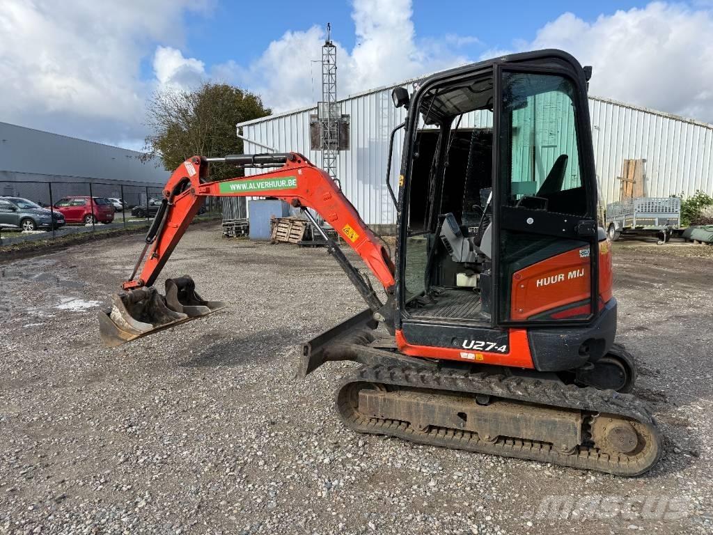 Kubota U 27-4 Mini bageri <7t