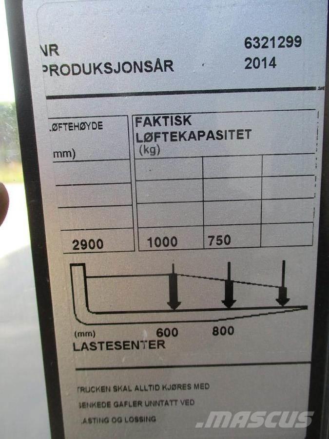 BT SWE 100 Ručni električni viličar