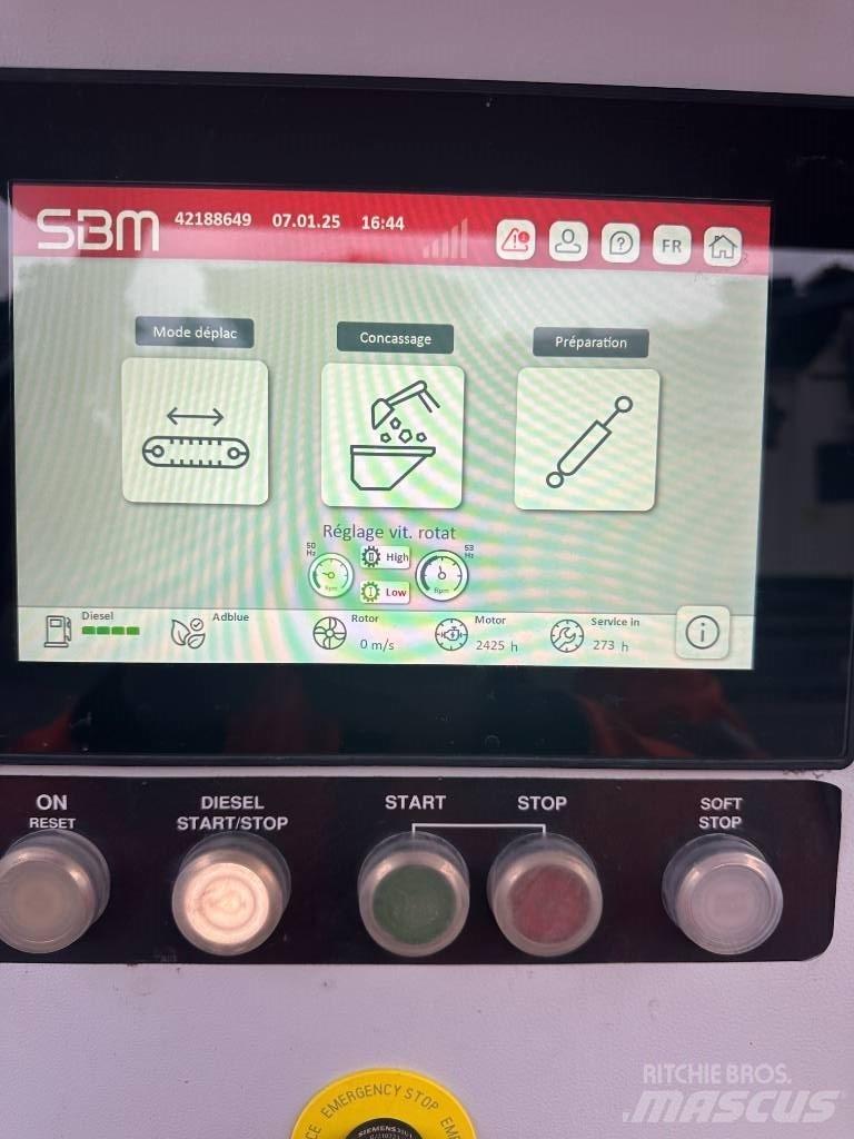 SBM Remax 400 Mobilne drobilice