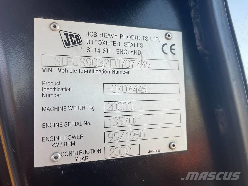 JCB JS 200 Bageri gusjeničari