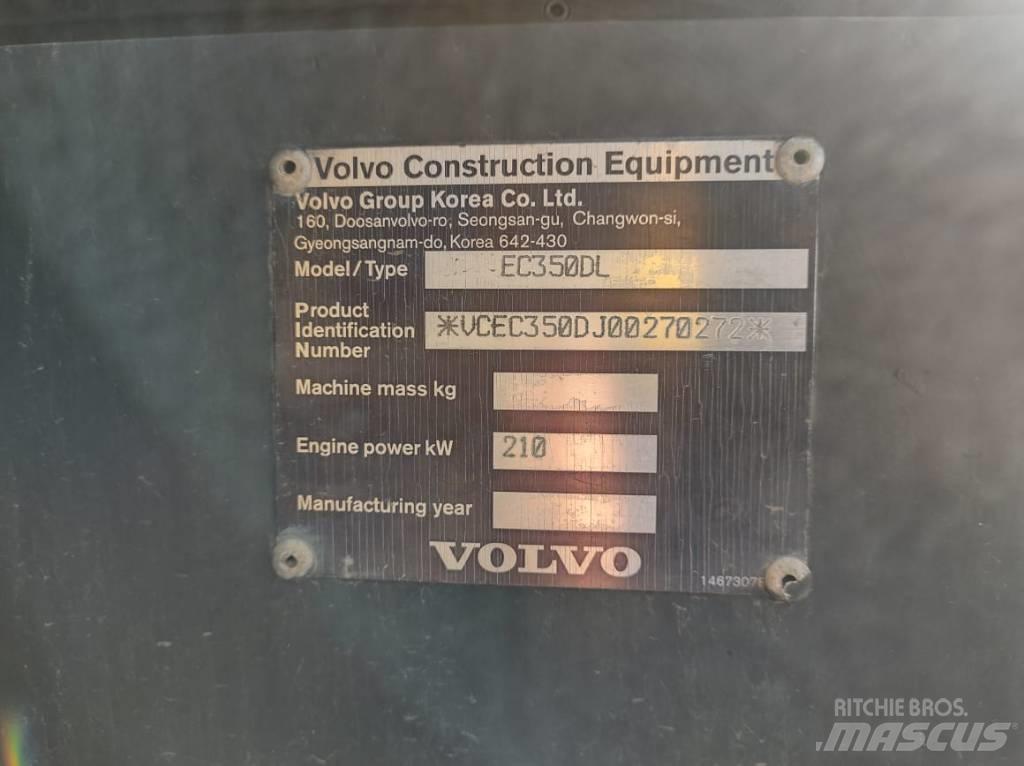 Volvo EC350DL Bageri gusjeničari