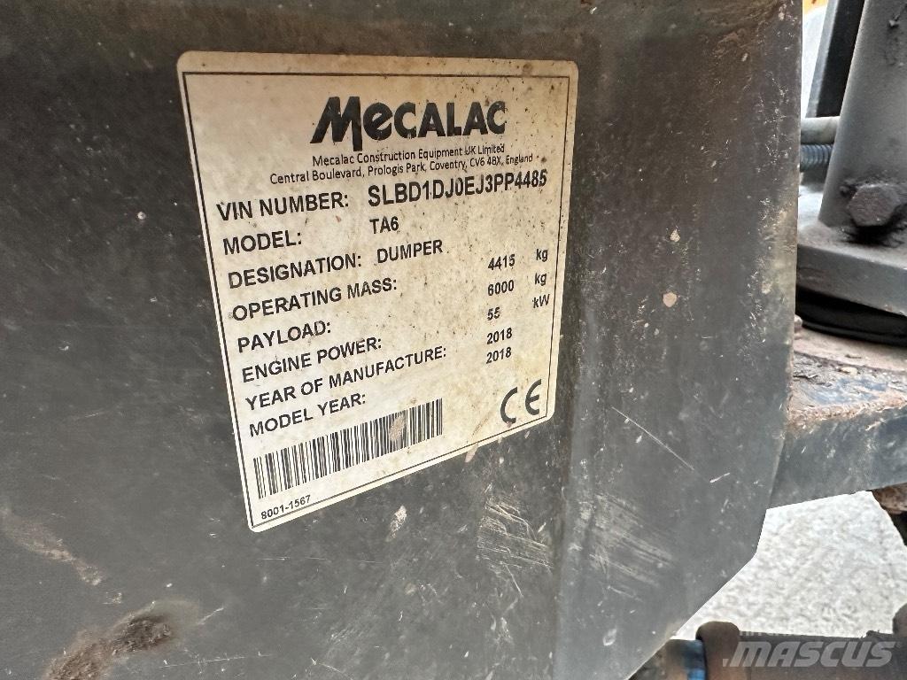 Mecalac TA 6 Demperi za gradilišta