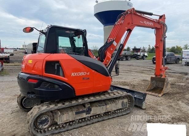 Kubota KX080-4S2 Bageri gusjeničari